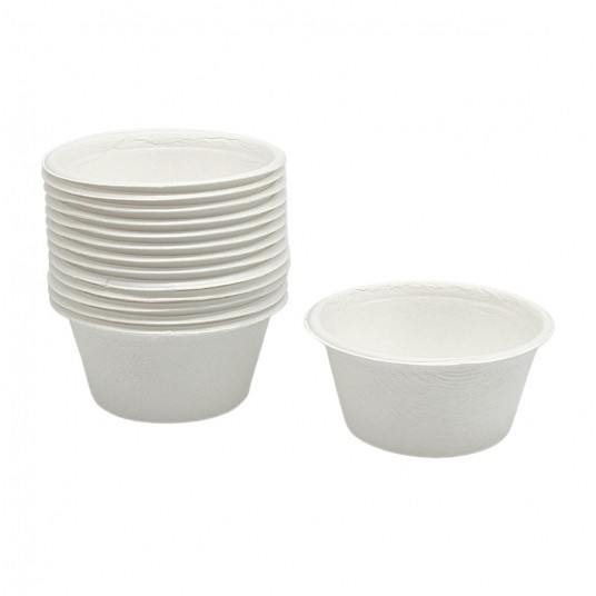 Pojemniki na sos z trzciny cukrowej 60ml 100szt. -zdjęcie numer 2