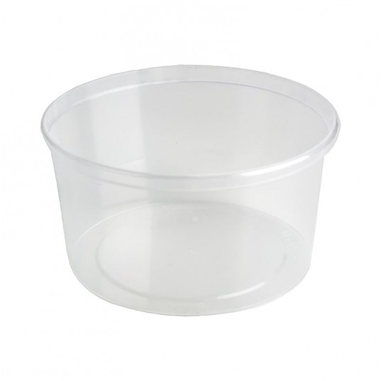 Pojemniki okrągłe Prestipack ⌀ 125mm 350ml 50szt. -zdjęcie numer 1