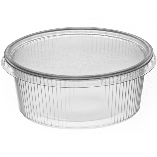 Pojemniki okrągłe Salad Boxx ⌀ 101mm 200ml 100szt. -zdjęcie numer 2