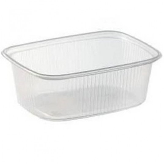 Pojemniki prostokątne 200ml 100szt. -zdjęcie numer 1