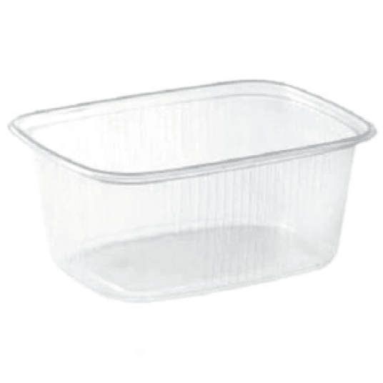 Pojemniki prostokątne 250ml 100szt. -zdjęcie numer 1