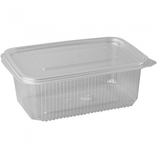 Pojemniki prostokątne z pokrywką 1000ml 50szt. -zdjęcie numer 1