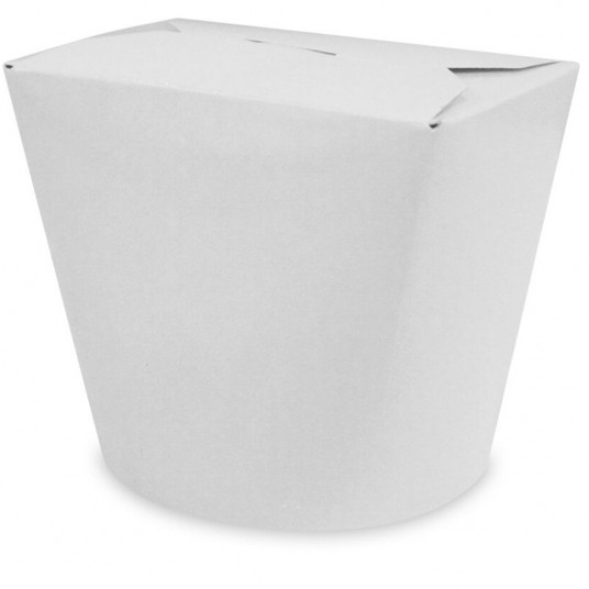 Pudełka papierowe na wynos białe Food Box 750ml 50szt. -zdjęcie numer 2