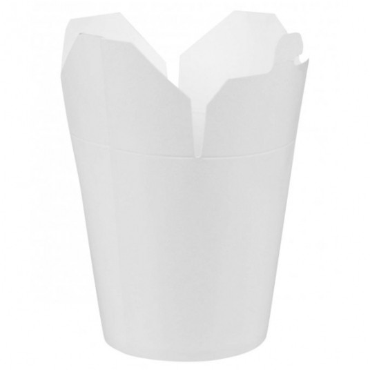 Pudełka papierowe na wynos białe Food Box 750ml 50szt. -zdjęcie numer 4