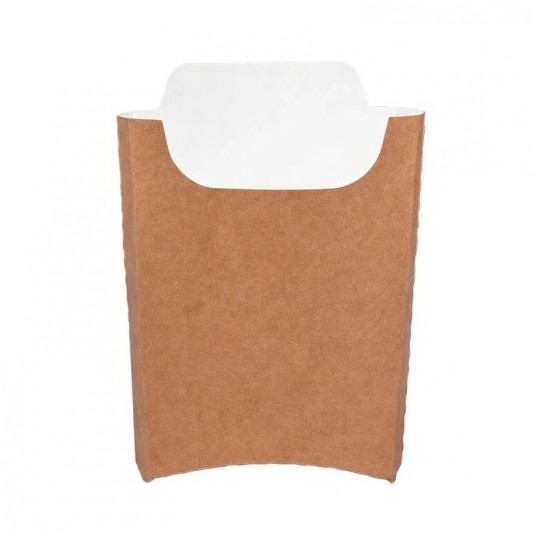 Pudełko papierowe kieszonka na frytki 100g 100szt. -zdjęcie numer 1