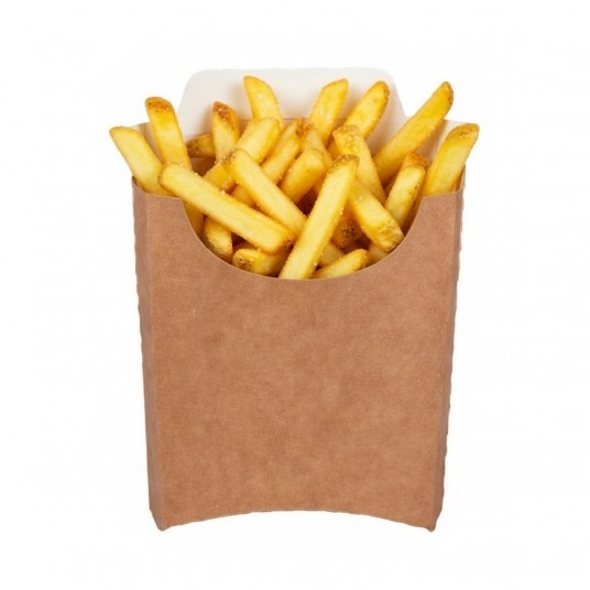 Pudełko papierowe kieszonka na frytki 100g 100szt. -zdjęcie numer 2
