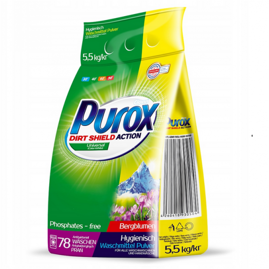 Purox Proszek do prania Universal 5,5kg -zdjęcie numer 1