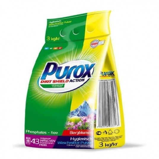 Purox Proszek do prania Uniwersalny 3kg -zdjęcie numer 1