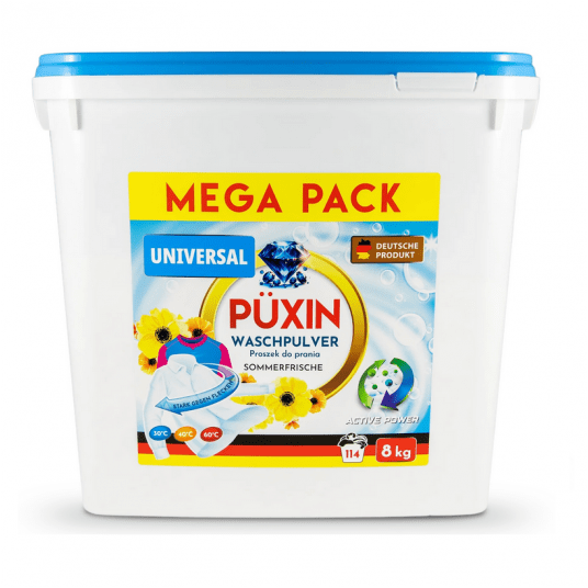 Puxin proszek do prania w wiaderku Universal 8kg -zdjęcie numer 1