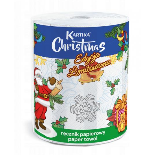 Ręcznik papierowy Kartika Christmas 3W -zdjęcie numer 2