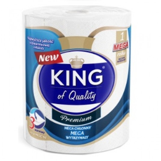 Ręcznik papierowy King of Quality 3W 1kg -zdjęcie numer 1