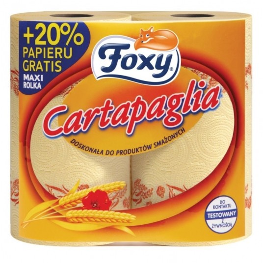 Ręczniki papierowe Foxy Cartapaglia 2W 2rolki -zdjęcie numer 1