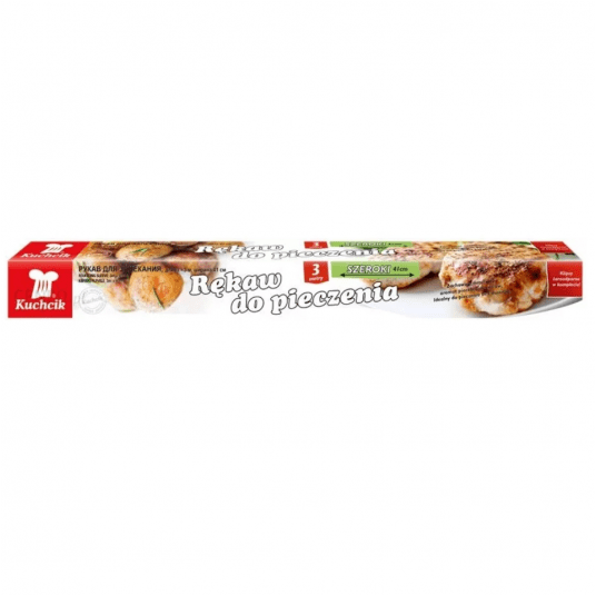 Rękaw do pieczenia szeroki w pudełku 41cm 3m -zdjęcie numer 1