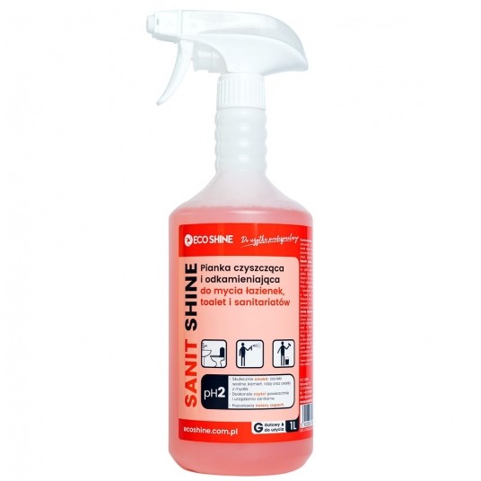 Sanit Shine pianka do sanitariatów 1L -zdjęcie numer 1