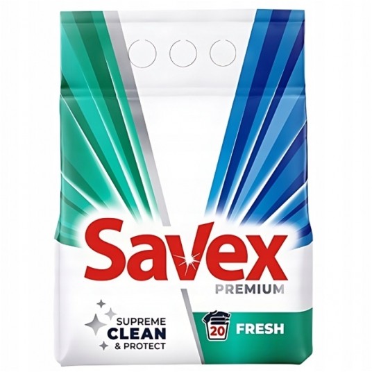 Savex proszek do prania do białego 2kg -zdjęcie numer 1