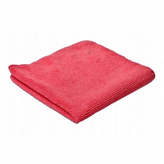 Ścierka frotte mikrofibra czerwona 30/30cm -zdjęcie numer 3