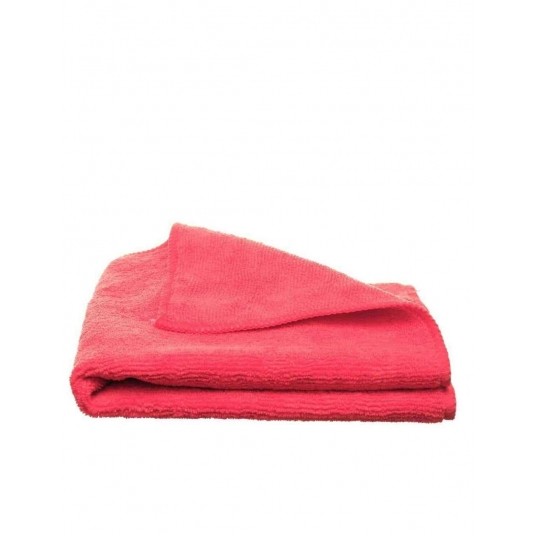 Ścierka frotte mikrofibra czerwona 40/40cm -zdjęcie numer 2