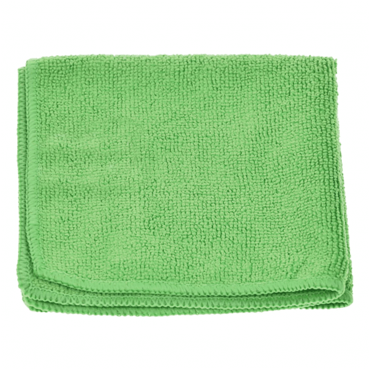 Ścierka frotte mikrofibra zielona gruba 32/32cm -zdjęcie numer 1
