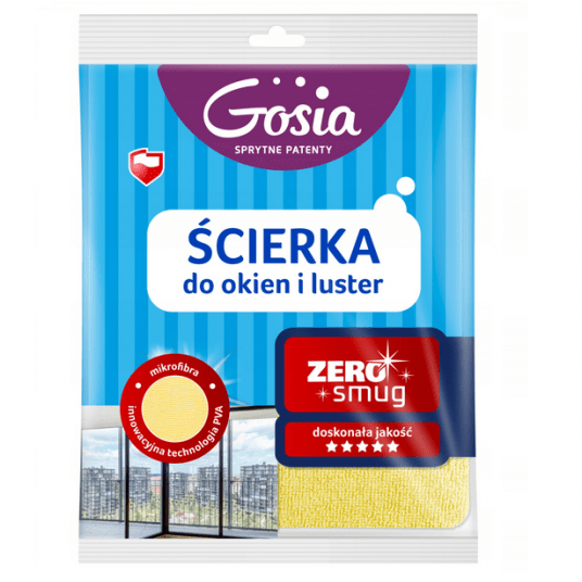 Ścierka Gosia do okien i luster -zdjęcie numer 1