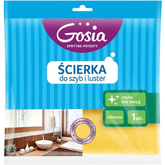 Ścierka Gosia do szyb i luster 38/41cm -zdjęcie numer 1