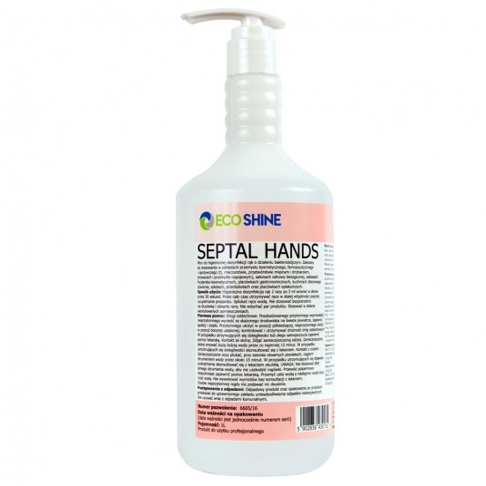 Septal Hands płyn do dezynfekcji rąk 1L -zdjęcie numer 1