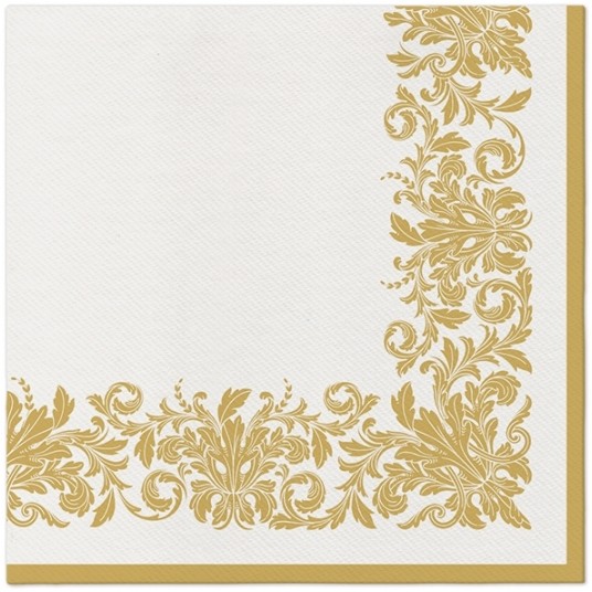Serwetki flizelinowe Golden Ornament 40/40cm 50szt. -zdjęcie numer 1