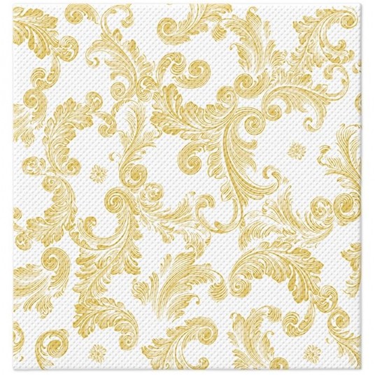 Serwetki Softpoint Source Of Fame Gold 38/40cm 20szt. -zdjęcie numer 1