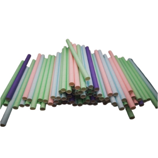 Słomka papierowa bubble tea 20cm 200szt. -zdjęcie numer 1