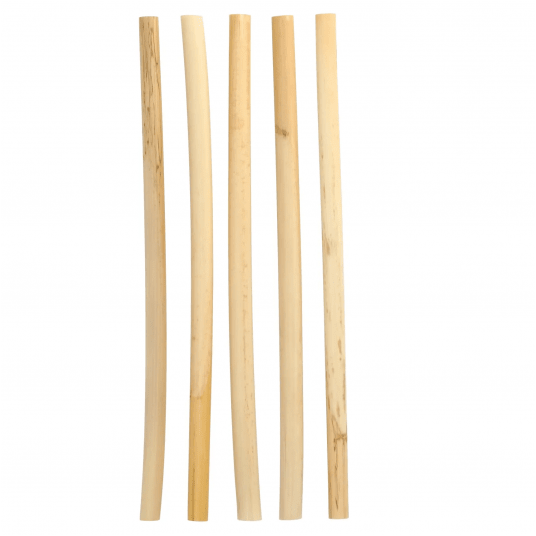 Słomki z trzciny grube 25cm 10mm 50szt. -zdjęcie numer 1