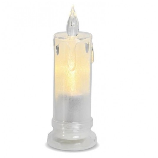 Świeca Sunlight Led brokat 6,5/18cm -zdjęcie numer 1