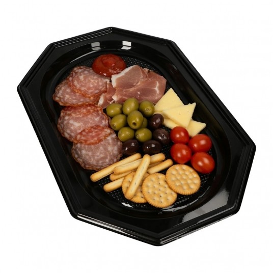 Tace cateringowe czarne zamykane 45cm 10szt. -zdjęcie numer 3