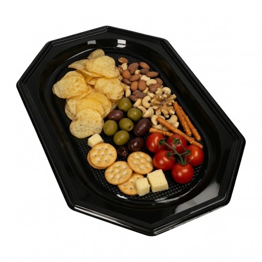 Tace cateringowe czarne zamykane 55cm 10szt. -zdjęcie numer 3