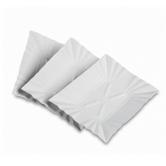 Tacki papierowe małe białe 10/13cm 500szt. -zdjęcie numer 2