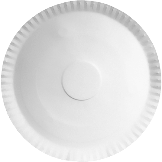 Talerze papierowe białe 42cm 100szt. -zdjęcie numer 1