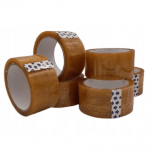 Taśma pakowa Bio Solvent Honey 48mm 60m -zdjęcie numer 2