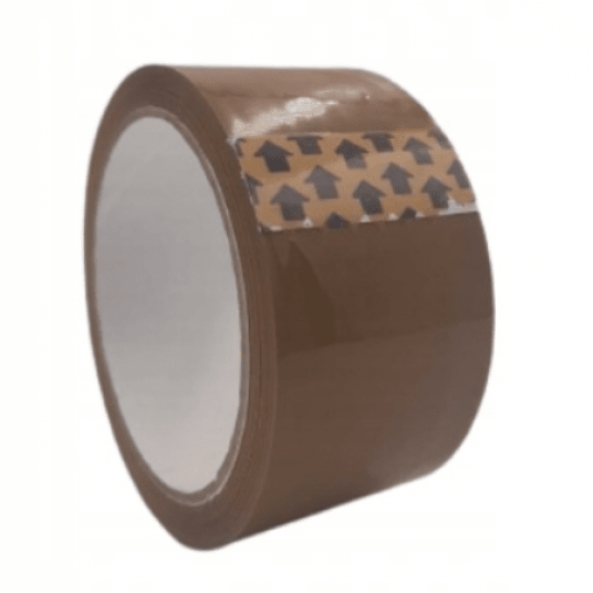 Taśma pakowa Biosolvent brązowa 52µm 48mm 54m -zdjęcie numer 1