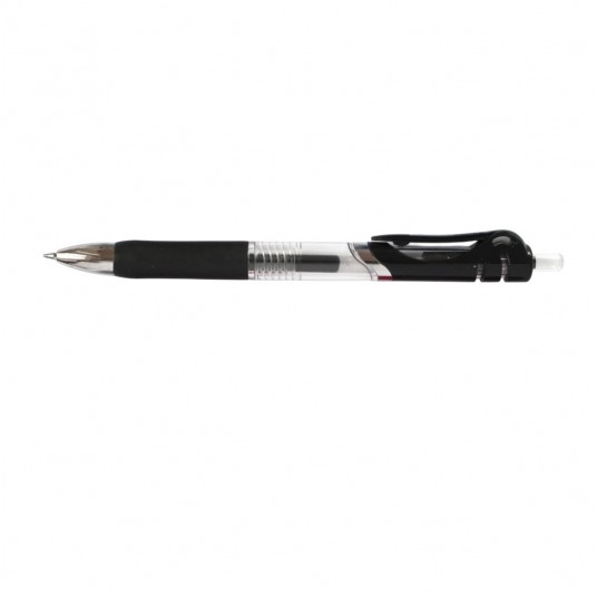 TDA-02 Długopis żelowy automatyczny czarny 0,5mm -zdjęcie numer 1