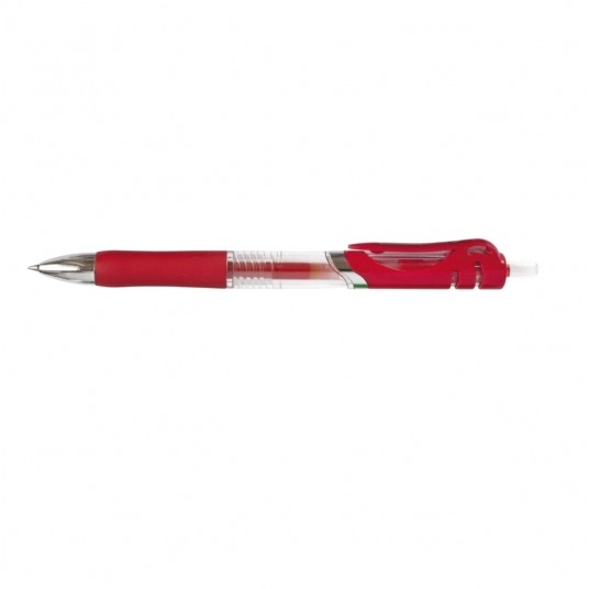 TDA-02 Długopis żelowy automatyczny czerwony 0,5mm -zdjęcie numer 1