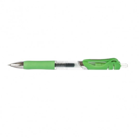 TDA-02 Długopis żelowy automatyczny zielony 0,5mm -zdjęcie numer 1