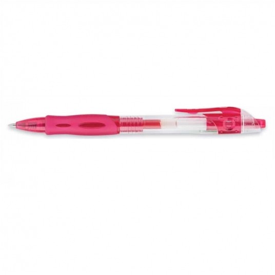 TDA-07 Długopis żelowy automatyczny czerwony 0,7mm -zdjęcie numer 1
