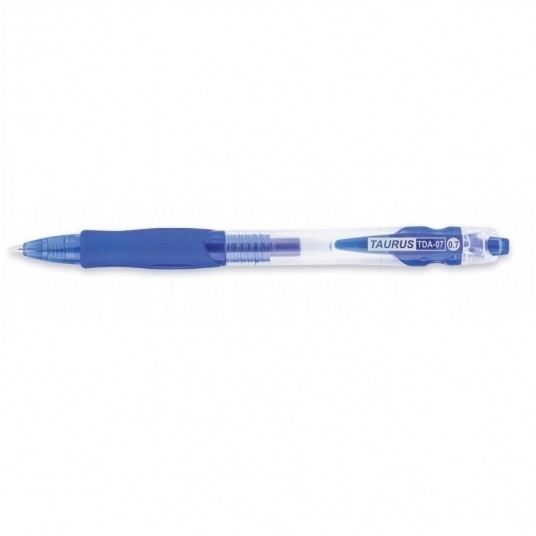 TDA-07 Długopis żelowy automatyczny niebieski 0,7mm -zdjęcie numer 1