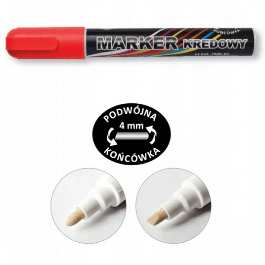 TMK-01 Marker kredowy czerwony 6g 4mm -zdjęcie numer 1
