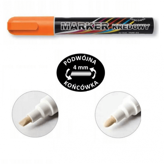 TMK-01 Marker kredowy pomarańczowy 6g 4mm -zdjęcie numer 1