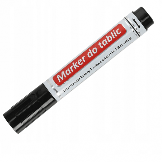 TMW-03 Marker suchościeralny gruby czarny -zdjęcie numer 1