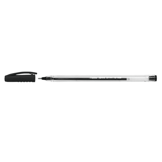 TO-023 Długopis Pionier czarny 1mm -zdjęcie numer 1