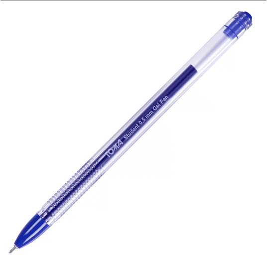 TO-071 Student Długopis żelowy niebieski 0,5mm -zdjęcie numer 1
