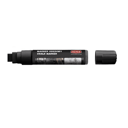TO-290 Marker kredowy czarny gruby 8/15mm -zdjęcie numer 1