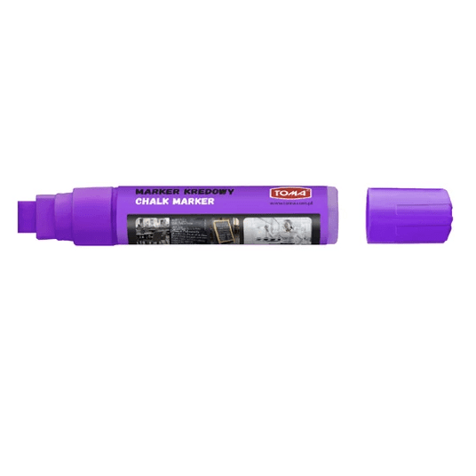 TO-290 Marker kredowy fioletowy gruby 8/15mm -zdjęcie numer 1