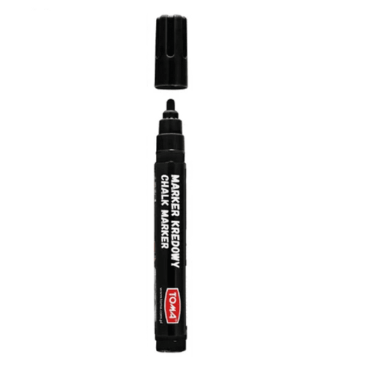 TO-292 Marker kredowy czarny 4,5mm 8g -zdjęcie numer 1