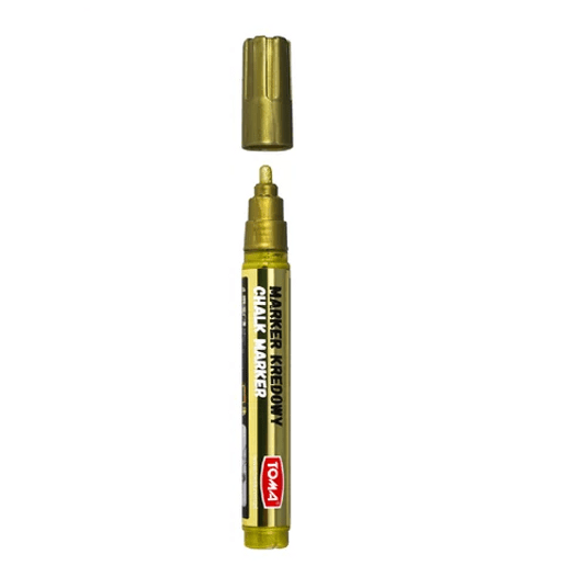 TO-292 Marker kredowy złoty 4,5mm 8g -zdjęcie numer 1